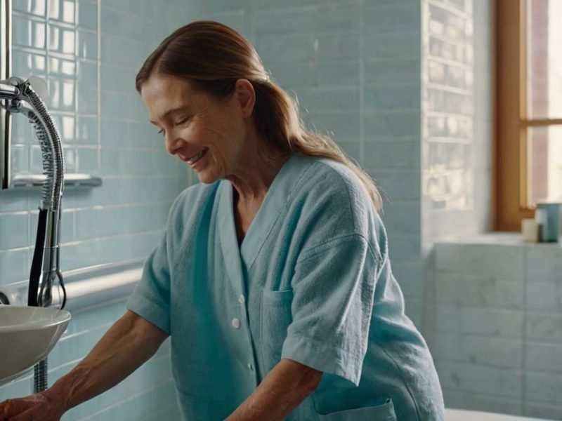 Leonardo_Kino_XL_A_caregiver_helping_a_client_with_morning_hyg_3